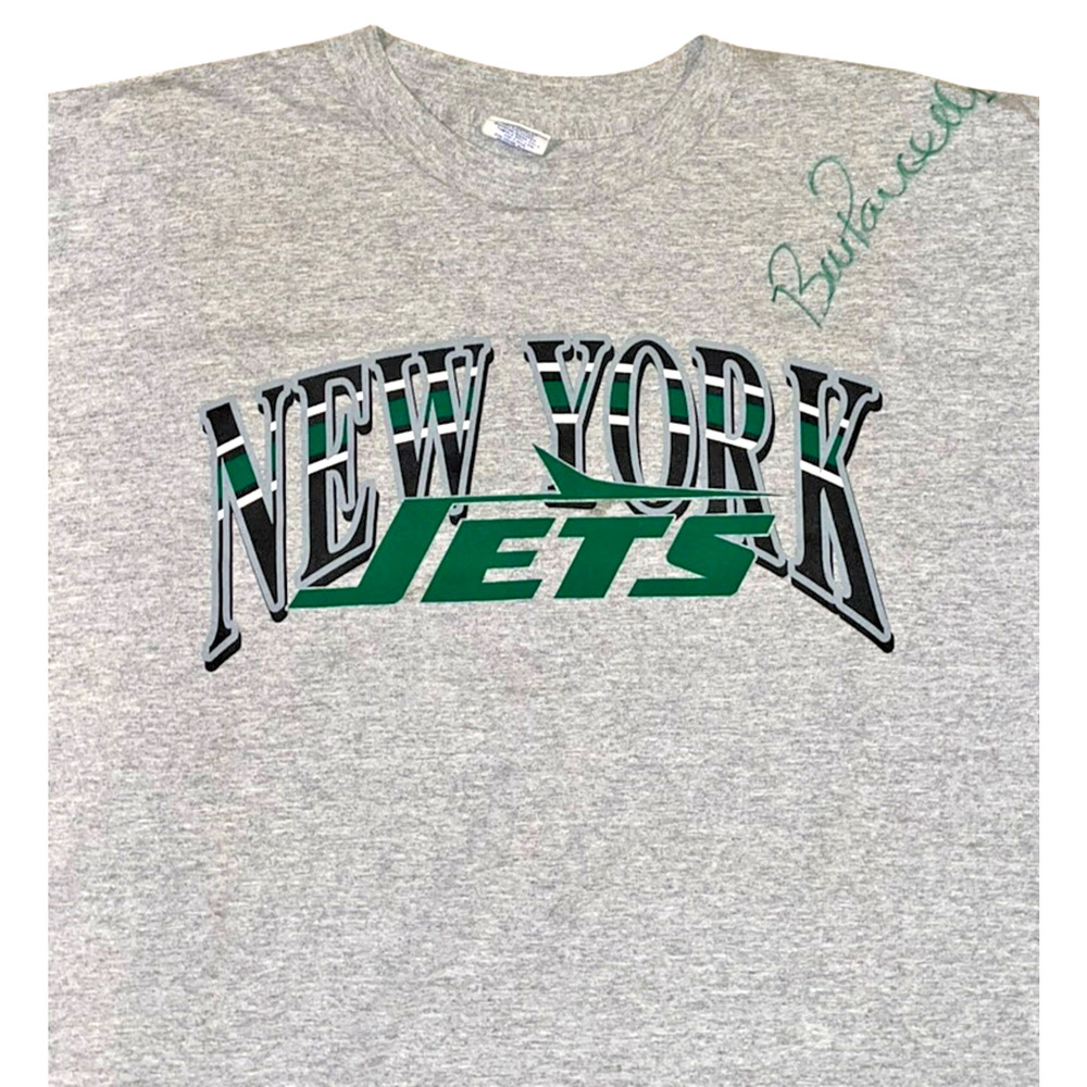 New York Jets Starter T Shirt XL Bill Parcells Signed Auto USA Rare NFL Vintage - Picture 5 of 12